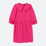 Collared Poplin Dress